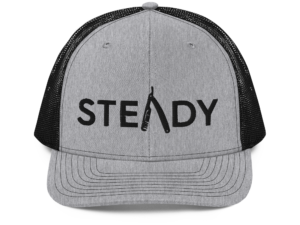 Steady Bladez Hat (Gray & Black)