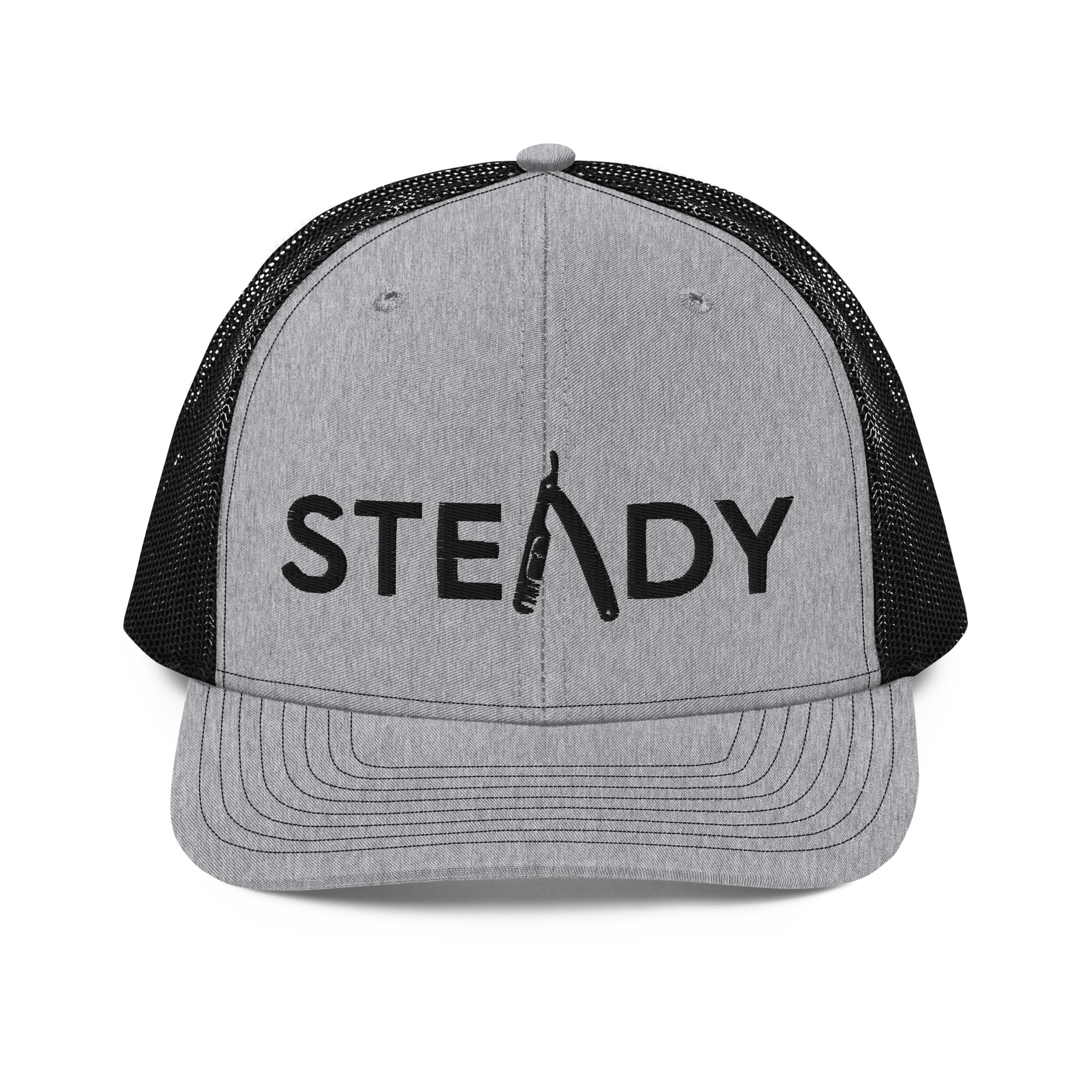Steady Bladez Hat (Gray & Black)